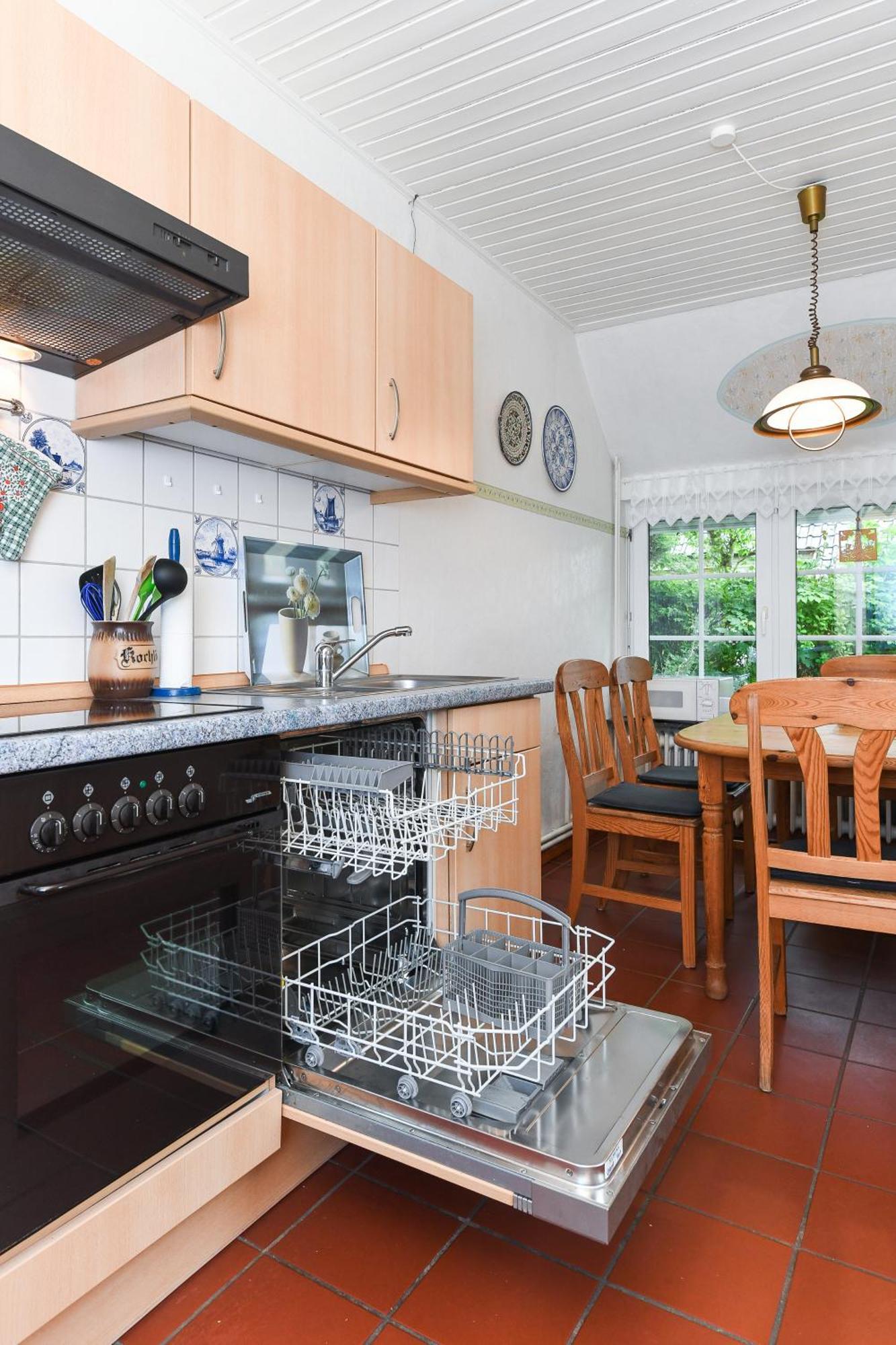 Ferienhaus Dohlennest 卡罗利嫩西尔 外观 照片